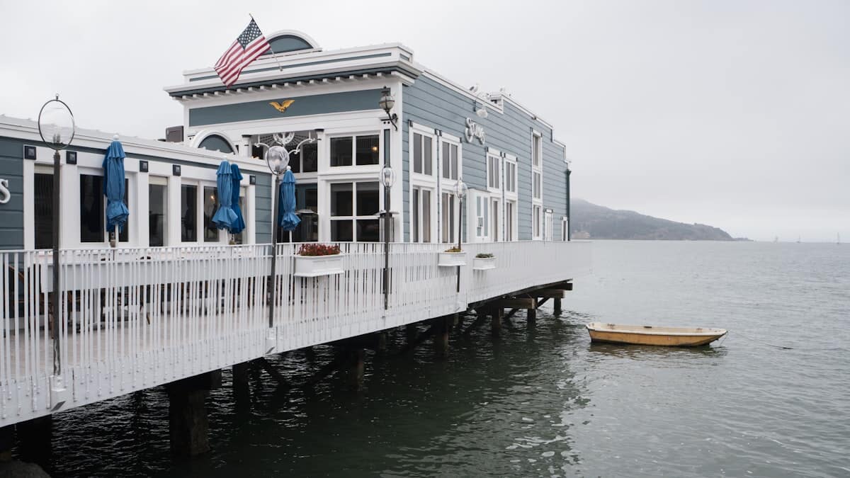 Pier building on the San Francisco Embarcadero